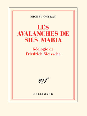 cover image of Les avalanches de Sils-Maria